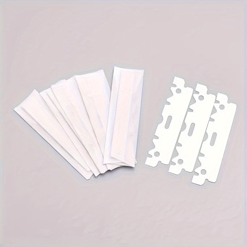 100pcs Safety Razor Blades Half Single Edge Manual Shaving Blades for Barbers