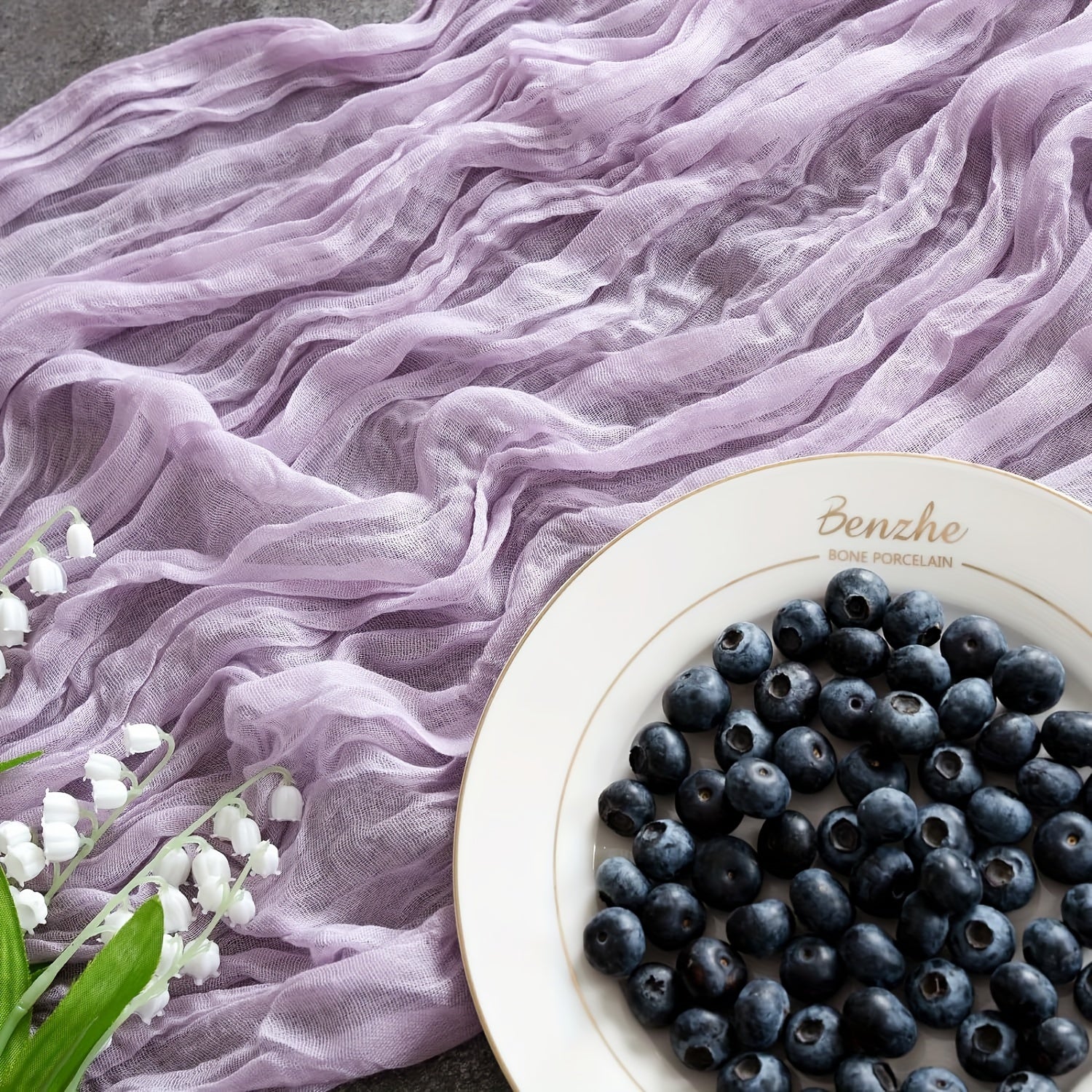 Полиэстеровая дорожка для стола для свадеб и вечеринок, романтический дизайн, 72 дюйма