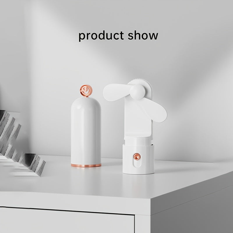 Rechargeable Handheld Fan Portable USB Pocket Fan Personal Cooling Long-Lasting