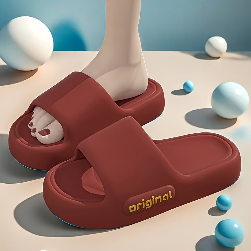 Women's Soft Bottom Pool Slide Sandals Quick Dry Non-Slip Lightweight