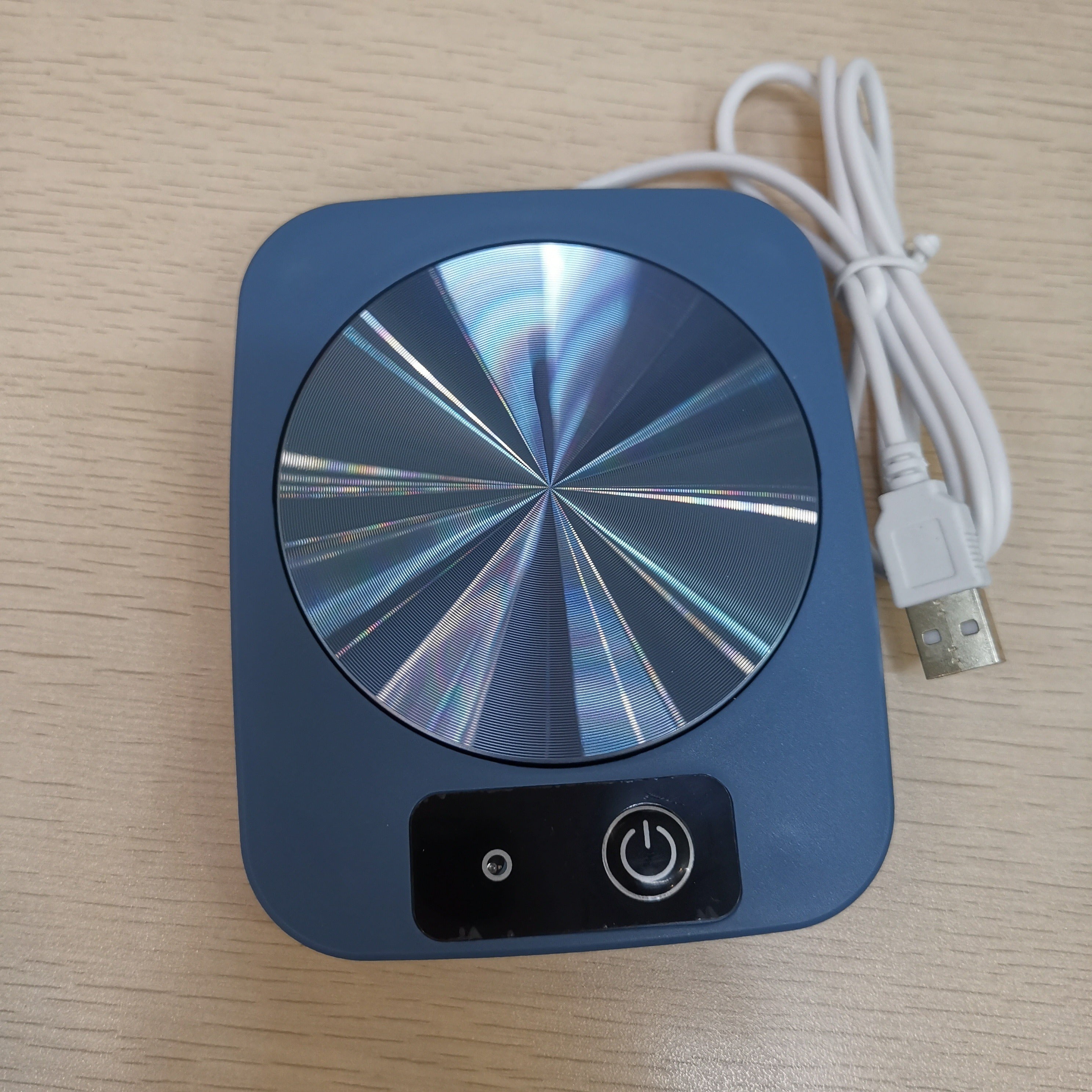 USB Electric Teapot Warmer for Coffee and Tea, ABS Heating Pad, Home Office Use