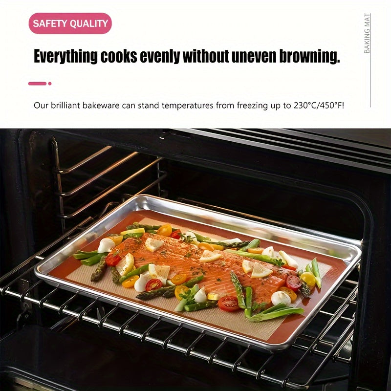 Silicone Baking Mat 41.91cm x 29.46cm Nonstick Oven Microwave Dishwasher Heat Resistant