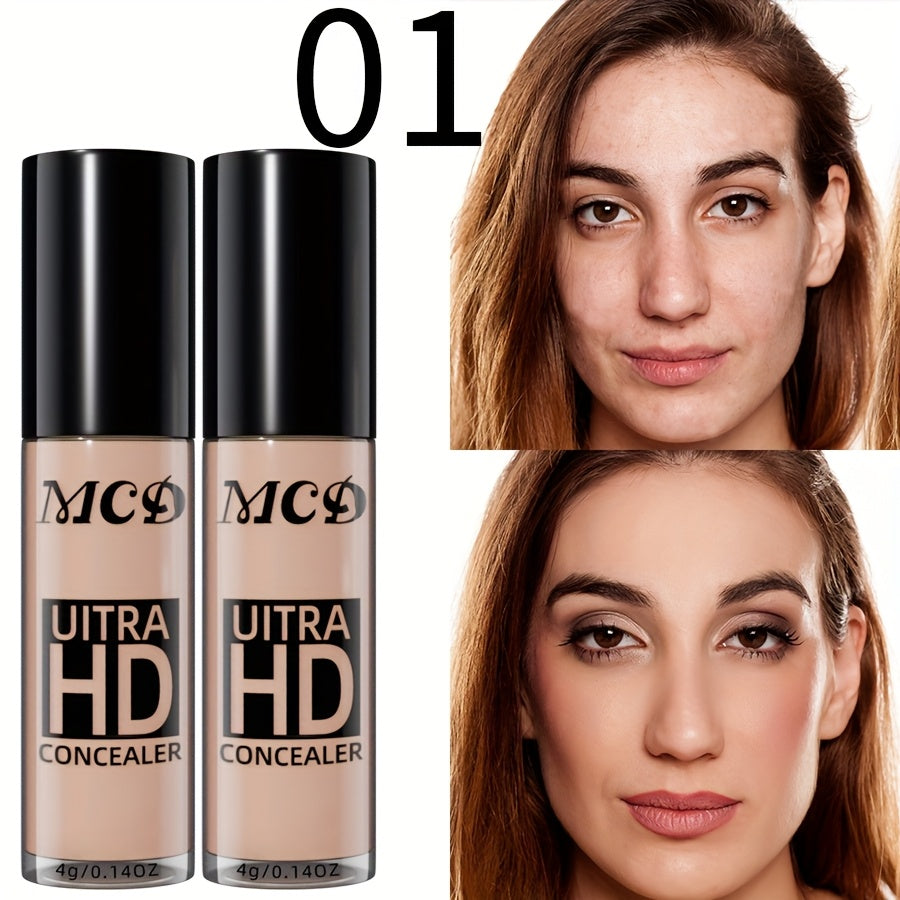 Women Concealer Liquid Foundation Matte Natural Waterproof Long-Lasting