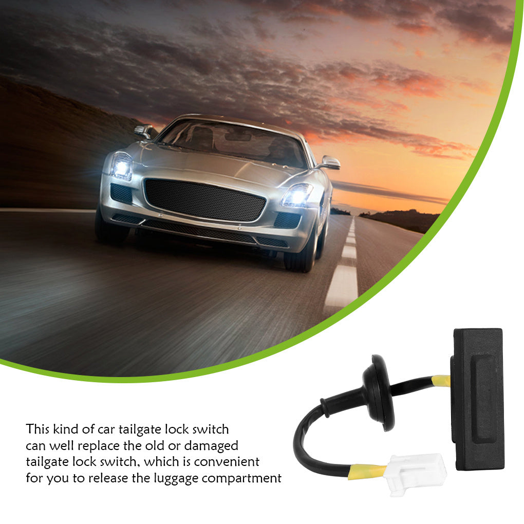 Trunk Lock for Cars Tailgate Release Button Compatible with Rio and Pride