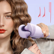 Women Ceramic Hair Waver with 32mm Dual Barrels for Wide and Deep Waves