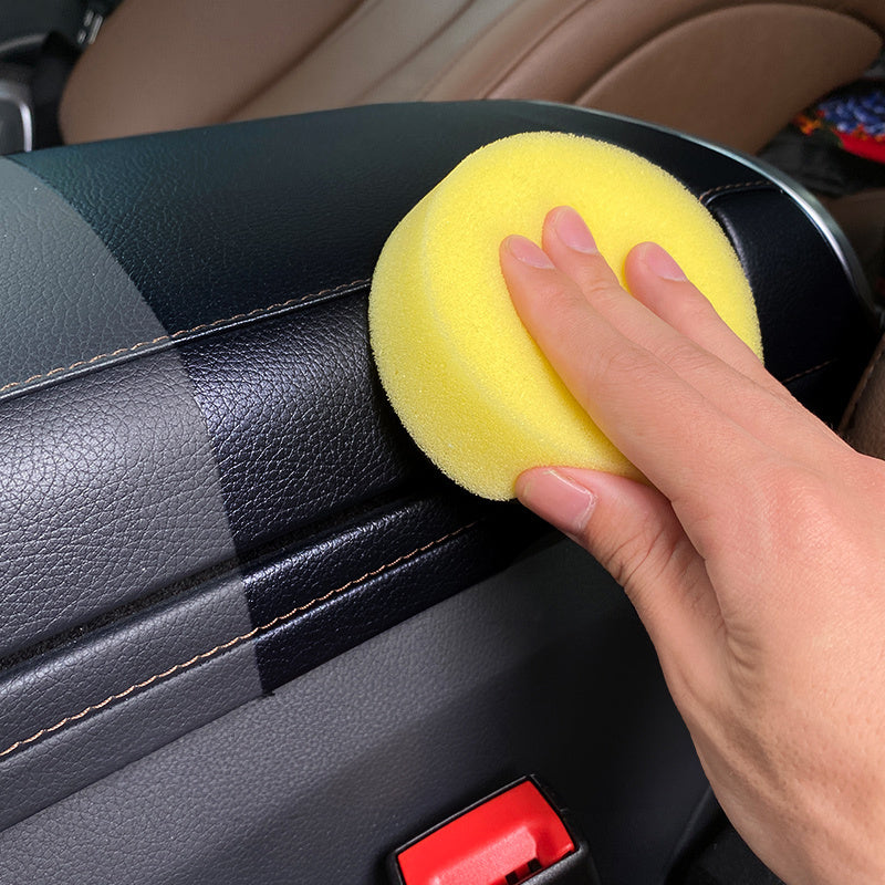 Black Plastic Car Wax and Polishing Kit for Interior and Exterior