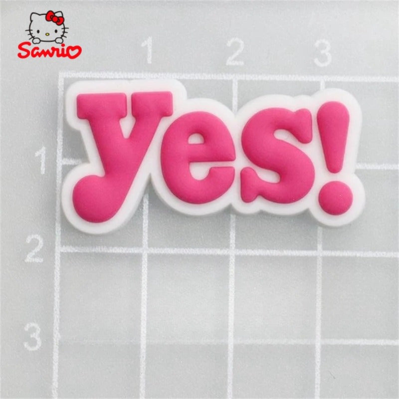 Unisex Soft Plastic Accessories DIY Patches Phone Case Hair Clips Water Bottle Decorations
