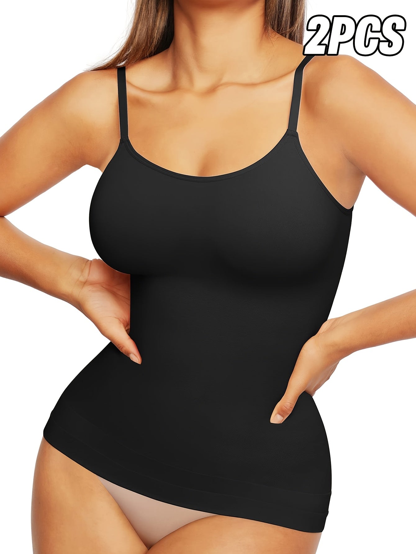 Women's Sleeveless Tank Top Breathable Athletic Wear Pack of 2