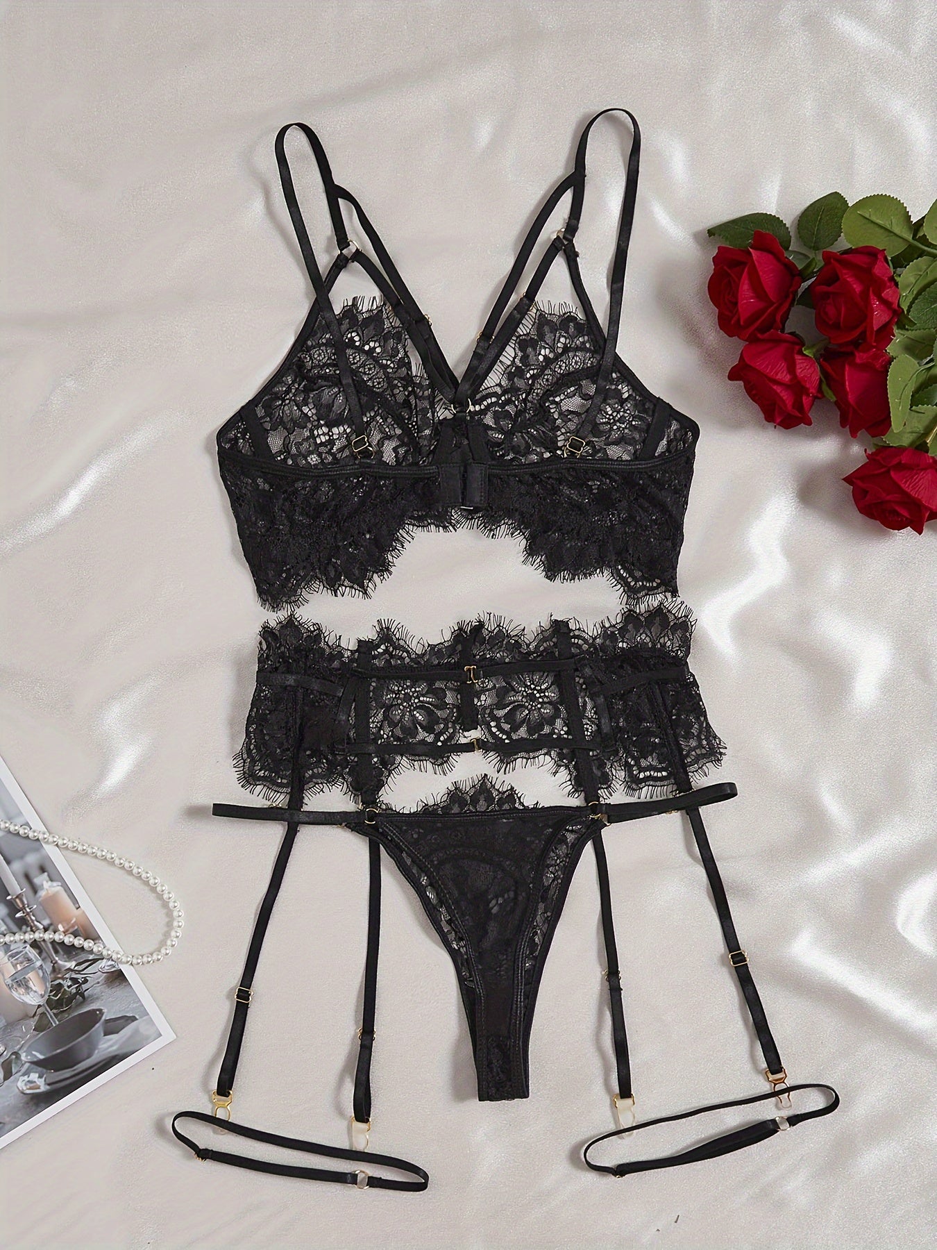 Women's Garter Lingerie Set Sexy Intimates for Women