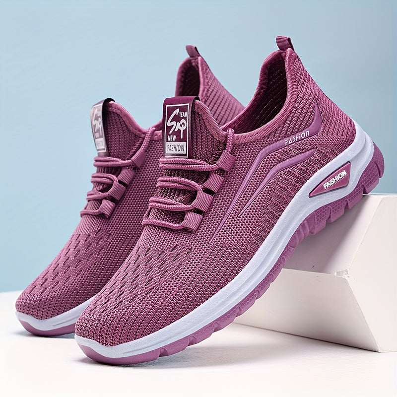 Women's Sports Shoes Breathable Lightweight Casual Athletic Pink Black Red White
