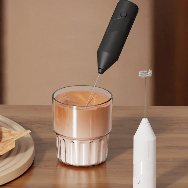 Stainless Steel Handheld Milk Frother for Coffee Cappuccino and Hot Chocolate