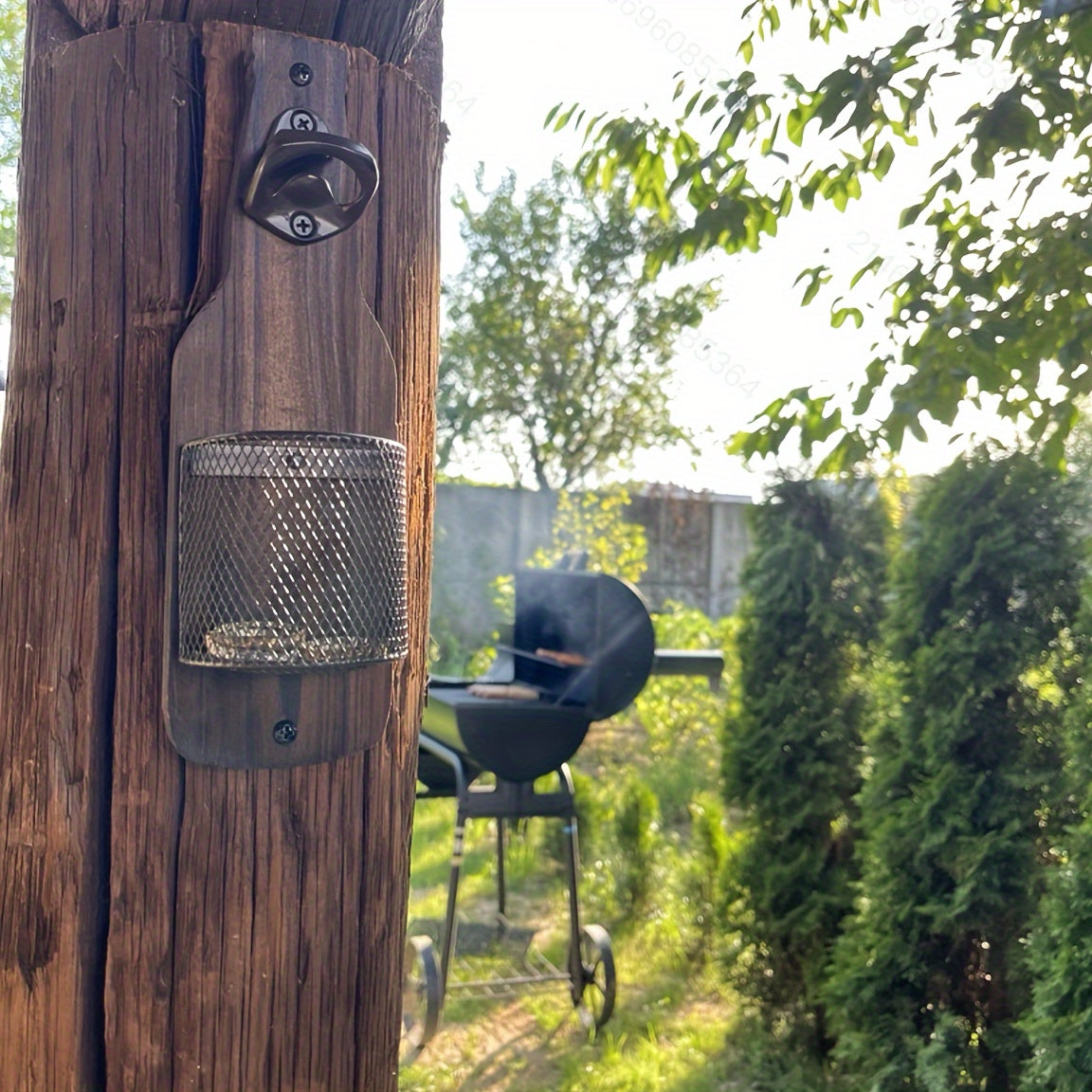 Деревянный открыватель для бутылок с пивом для стен, идеально подходит для декора дома и ресторана.