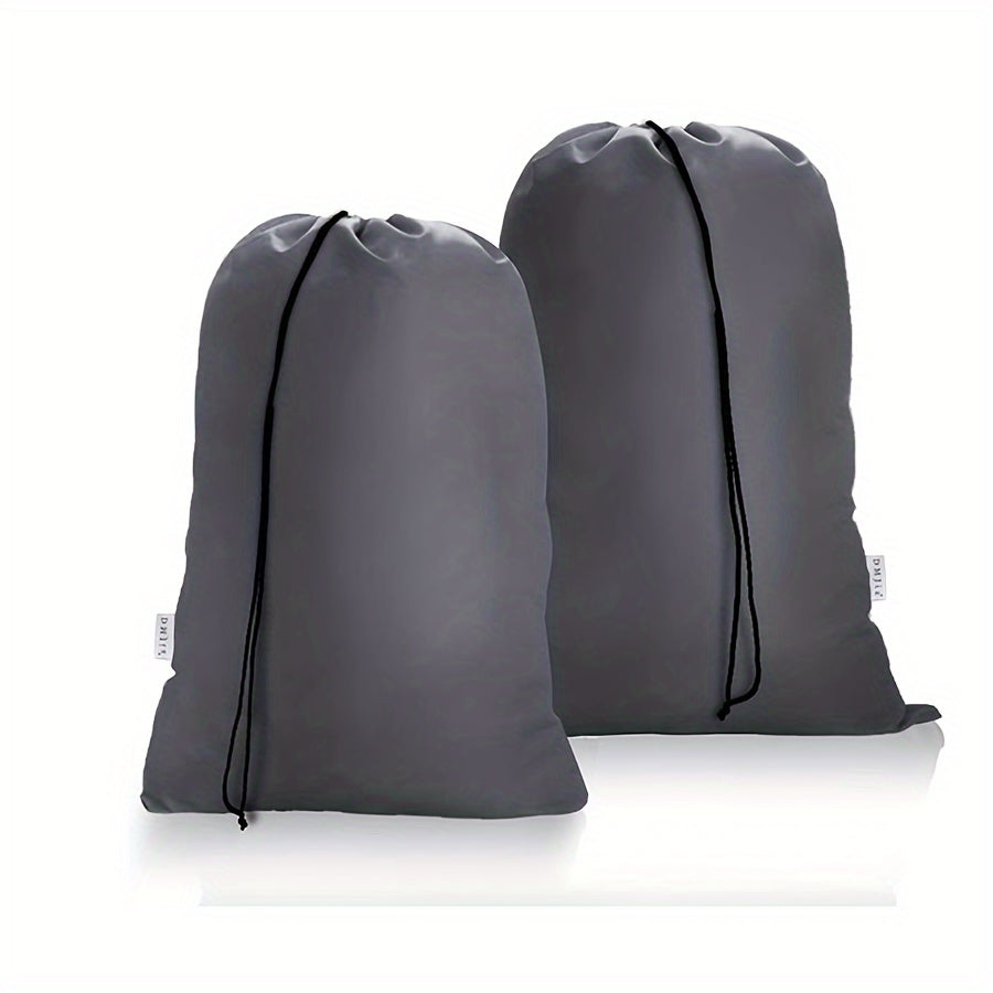 Grandes bolsas de lavandería lavables con cordón, 59.94x89.92cm, organización de viaje y en el hogar