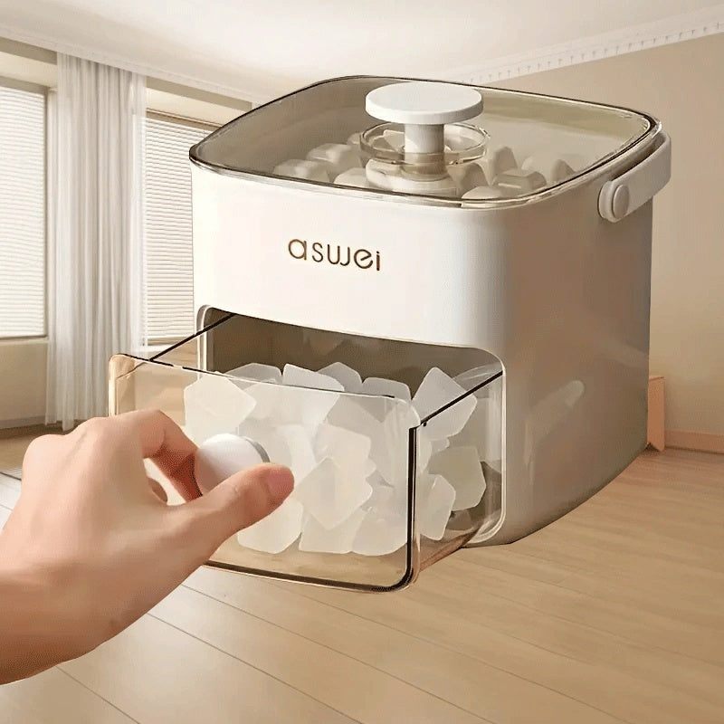Portable Ice Maker Large Capacity for Home and Travel Quick Cold Drinks