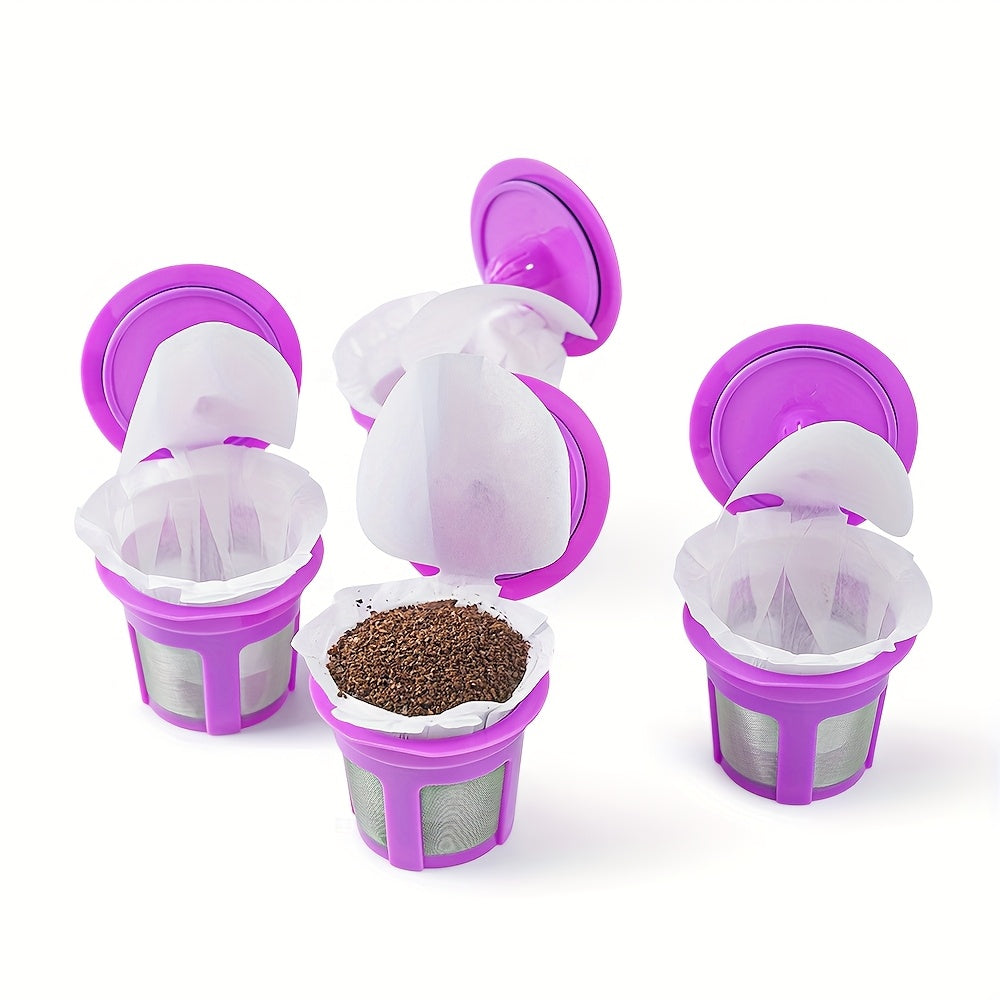 100/200pcs Coffee Filter Paper for K-Cup Machines Compatible with Espresso Makers