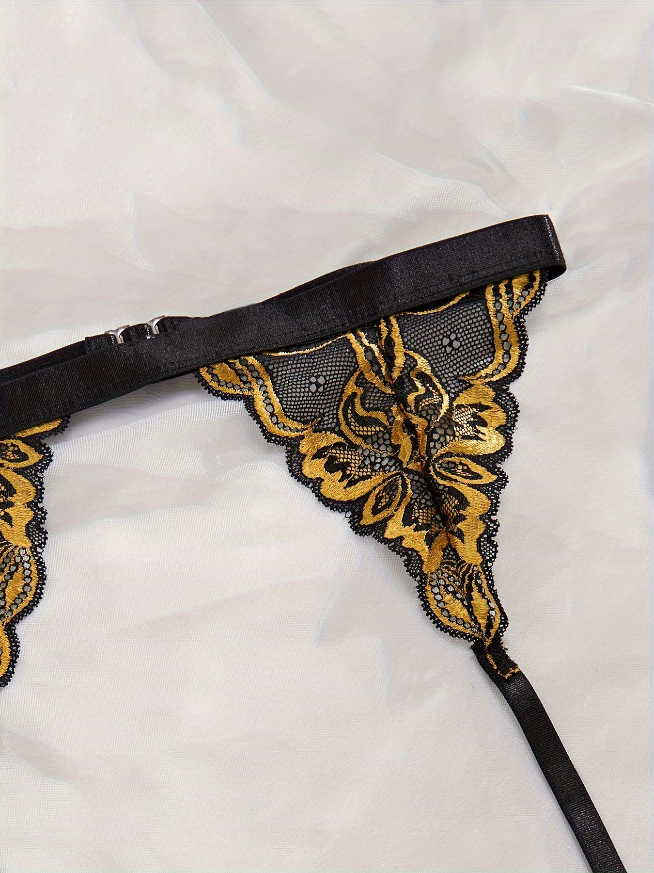 Lingerie Set Women's Lace 5-Piece Comfortable Underwear Collection