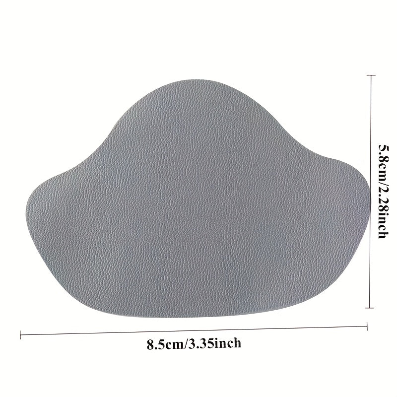 Unisex Fabric Shoe Heel Repair Patches Multi-Color 16 Pack
