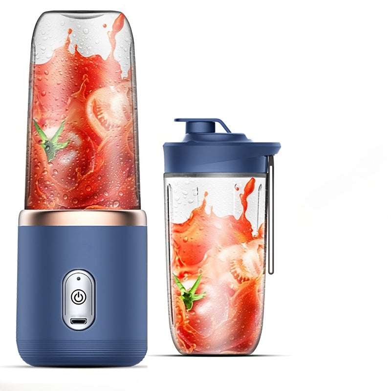 Portable Mini Blender Cup USB Rechargeable for Smoothies and Shakes