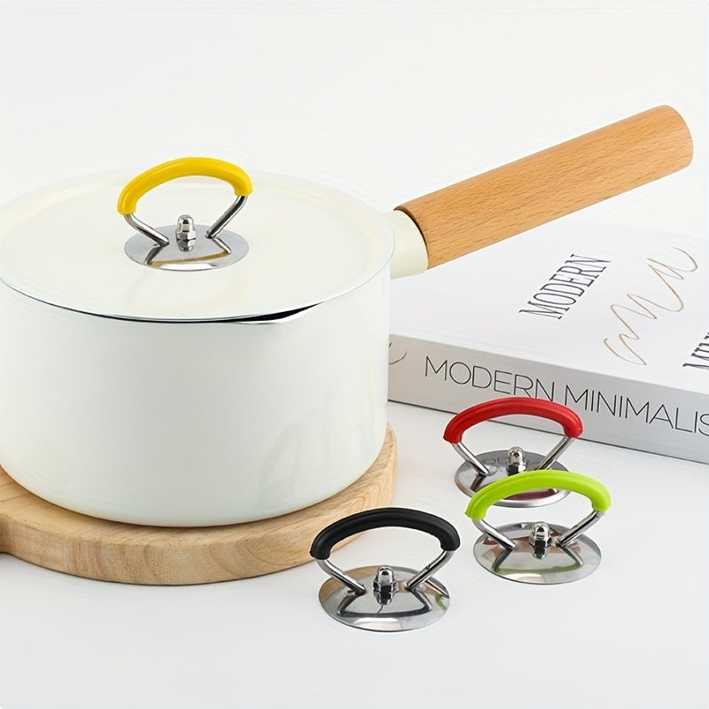 Stainless Steel Pot Lid Handle Set of 4 Kitchenware Accessories Lid Lifter