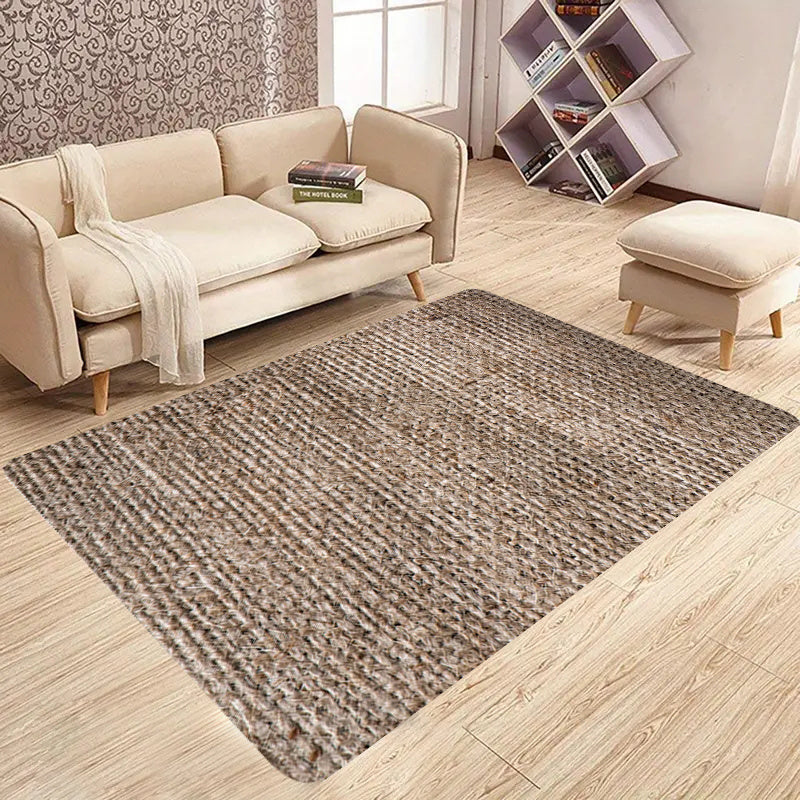 Durable Non-Slip Polyester Door Mat Entryway Rug 1.1cm Thick Wear-Resistant