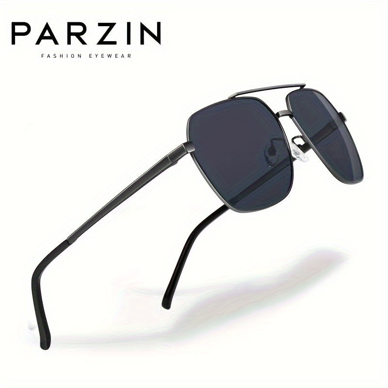 Men's Fashion Glasses Full Rim Metal Acetate Polarized Casual Eyewear