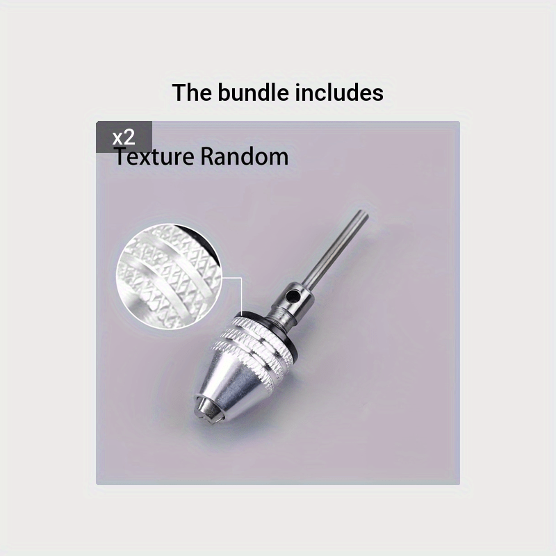 Universal 3-Jaw Keyless Drill Chuck Adapter for Electric Drills