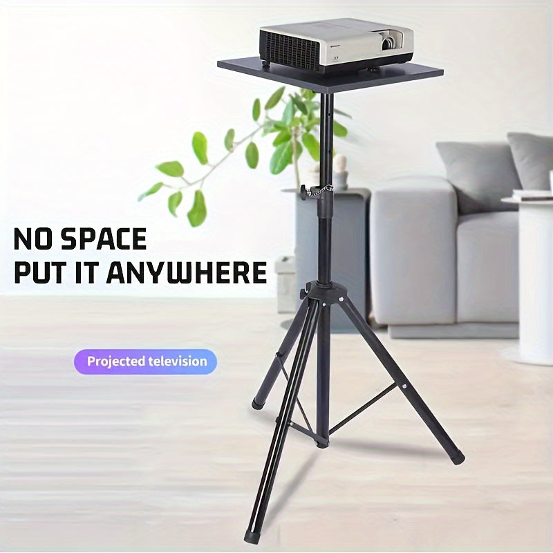 Adjustable ABS Projector Stand for Desktop and Floor Use