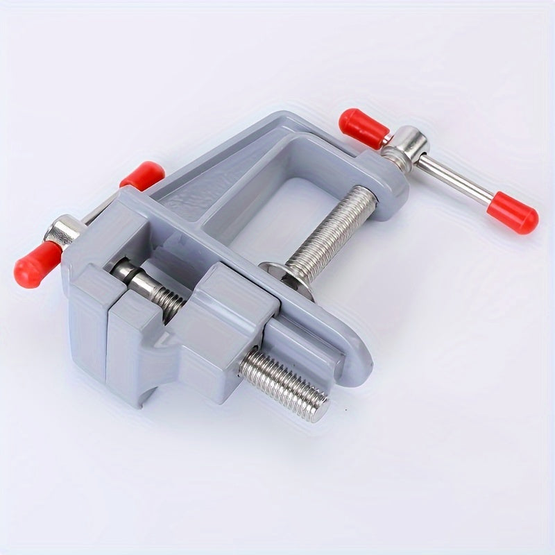 Mini Aluminum Alloy Bench Vise Small Table Clamp for Woodworking Jewelry Crafting