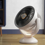 Desktop Fan with Adjustable Speed and Night Light for Office and Home