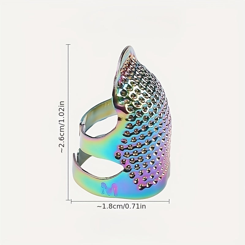 4 шт. Винтажные наперстки для защиты пальцев, швейные принадлежности