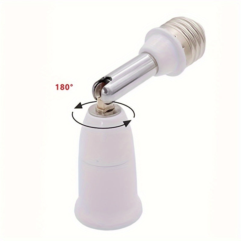 Adjustable Lamp Base Extension Adapter for Garage Porch Restaurant Decor