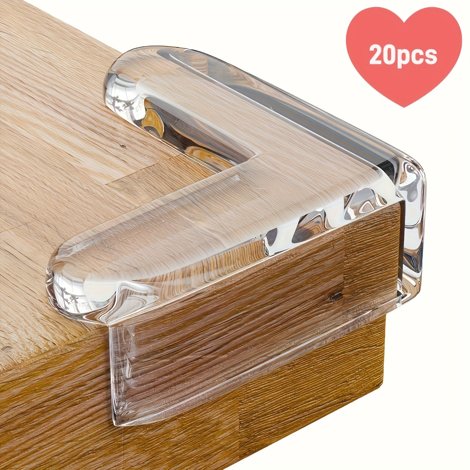 20 Pieces Baby Corner Guards Safety Pads for Furniture Edges and Corners