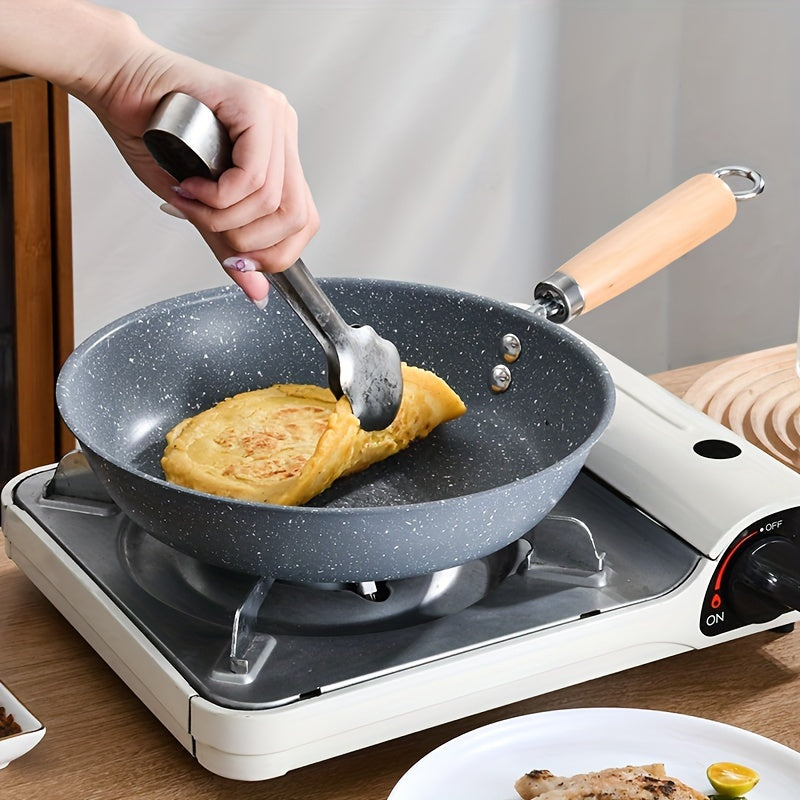 3 ta Yapon uslubidagi yopishmaydigan skiletlar to'plami, bolg'alanish bilan yakunlangan, issiqlikka chidamli, induksiya mos