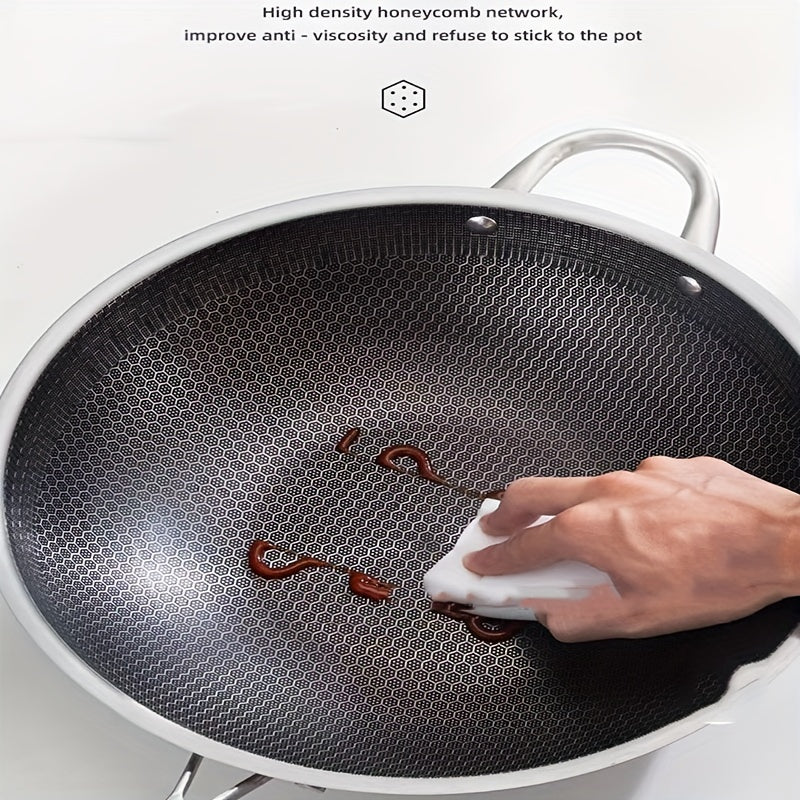 Boronli po'latdan yasalgan qozon, qopqog' bilan, yopishmaydigan, induksiya mos, 1 ta.