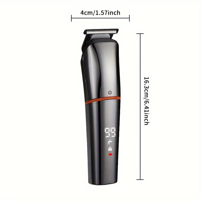 Kit de cuidado personal para hombres 6 en 1, recortadora con peines, accesorios recargables por USB