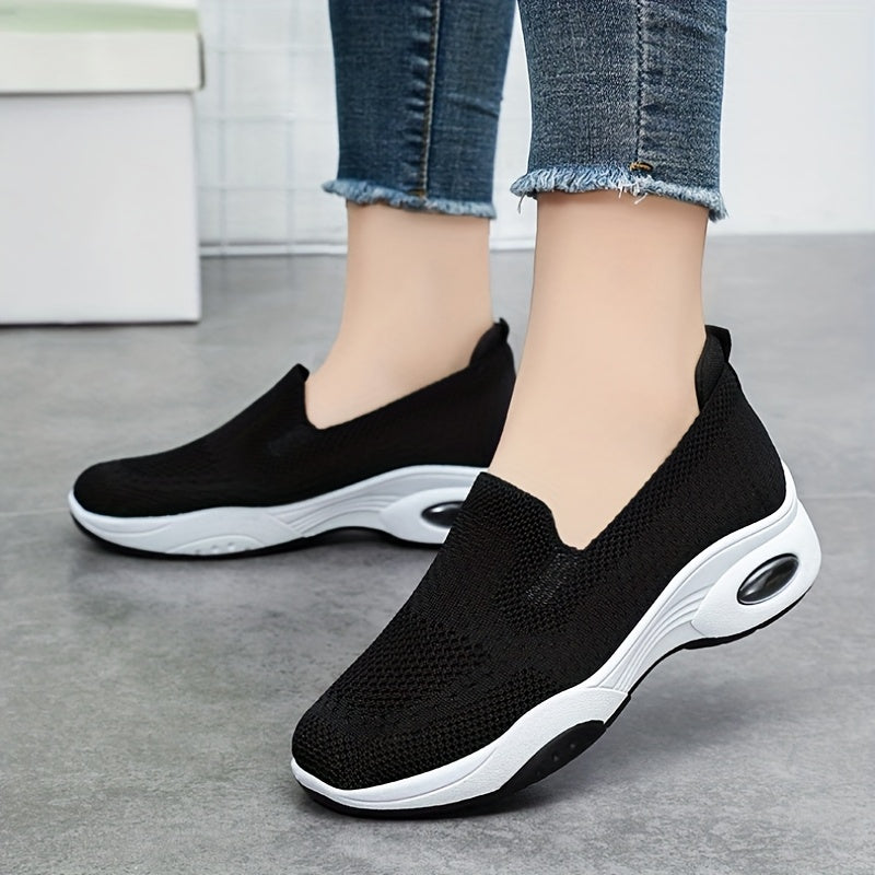 Women's Mesh Sneakers with Air Cushion Support for Casual and Outdoor Use