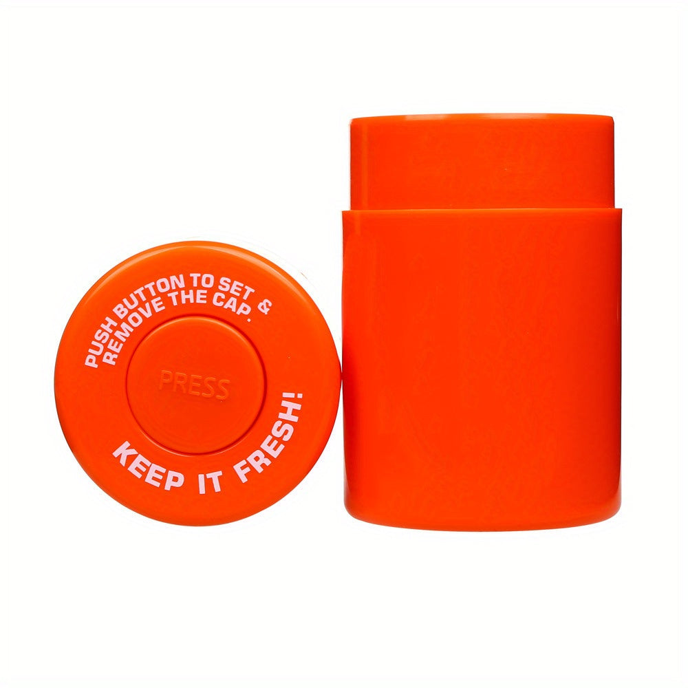 Herb Storage Jar Vacuum Seal Airtight Stash Container for Herbs