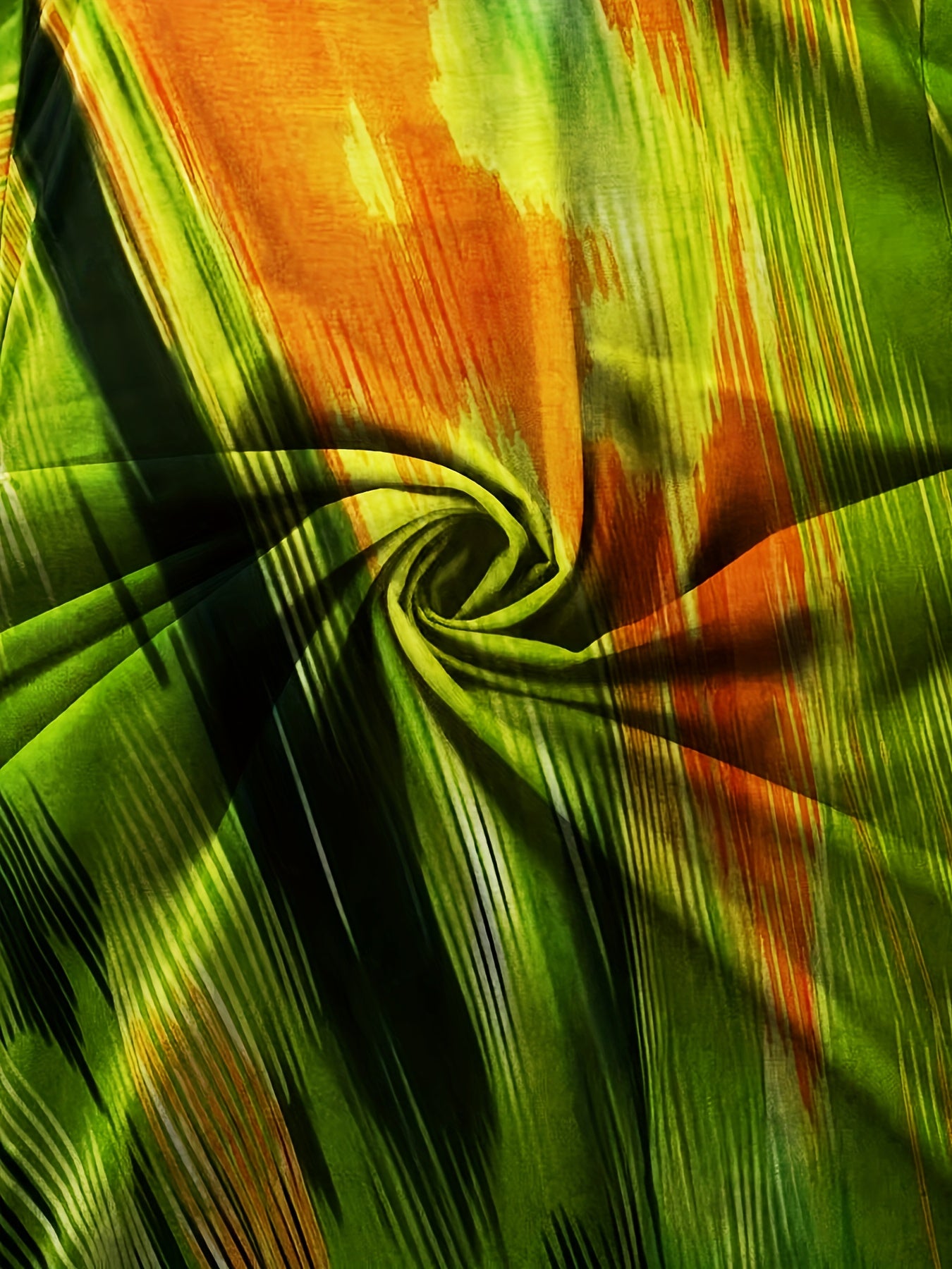 Plus Size Women's Casual Ombre Short Sleeve V Neck T-Shirt