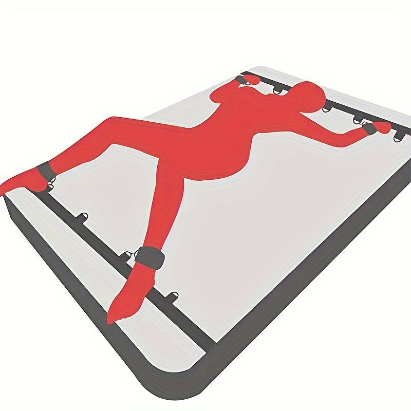 Adult Bed Restraints BDSM Handcuffs and Straps for Couples