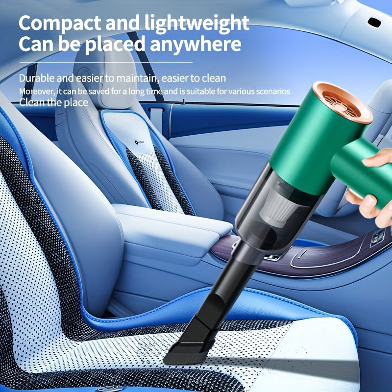 Aspiradora de mano 3 en 1 multifuncional para coche, húmedo y seco, con herramienta para rendijas