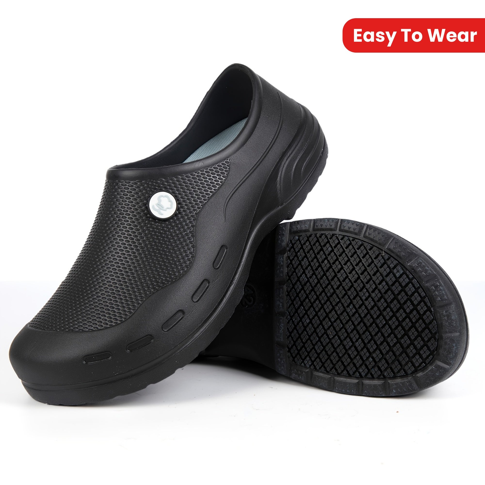 Women's EVA Waterproof Anti Slip Chef Shoes with Oil Resistance and Lightweight Design