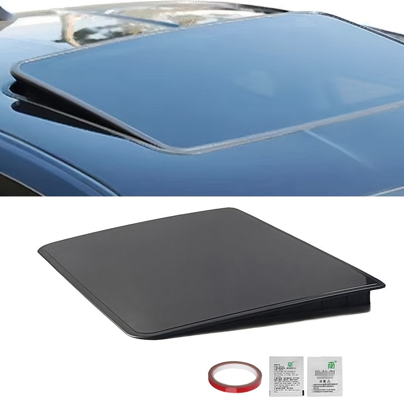 Car Roof Sunroof Decoration Black ABS Plastic Removable Fit for Sedans