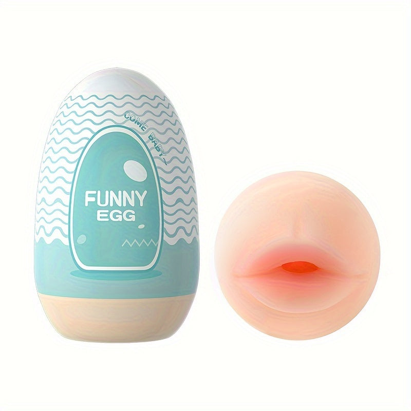 Men's Mini Masturbation Cup with Realistic Vagina Soft Material Stimulator