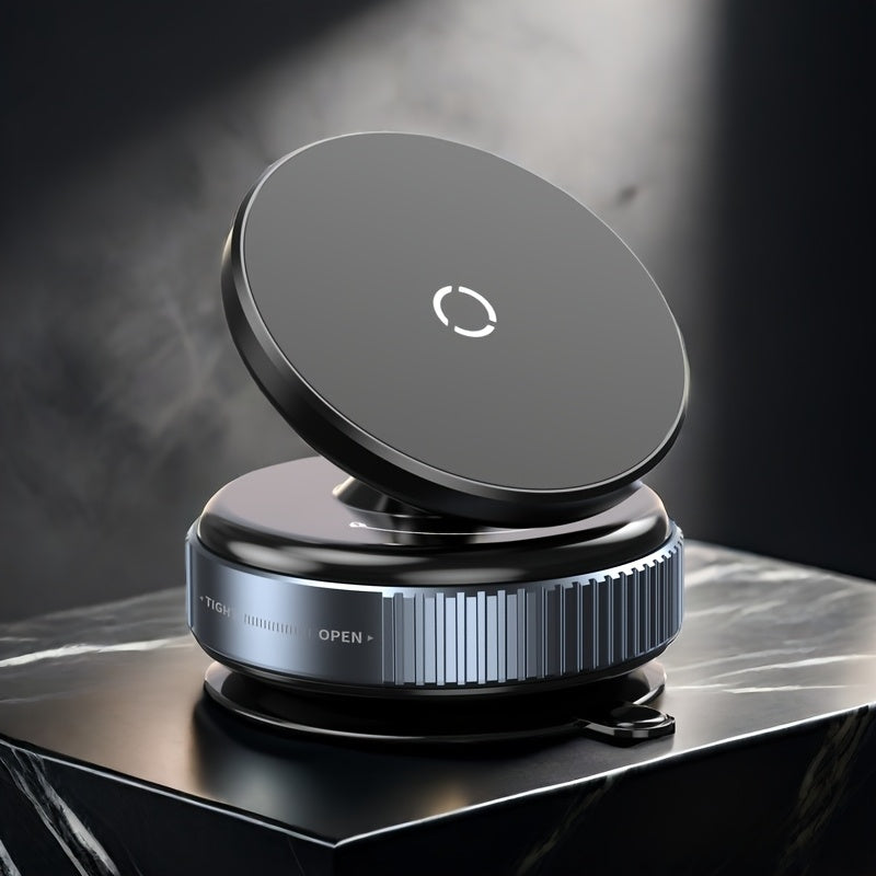 Universal magnitli telefon tutqichi 360° buriladigan vakuum avtomobil o'rnatgich stol uchun