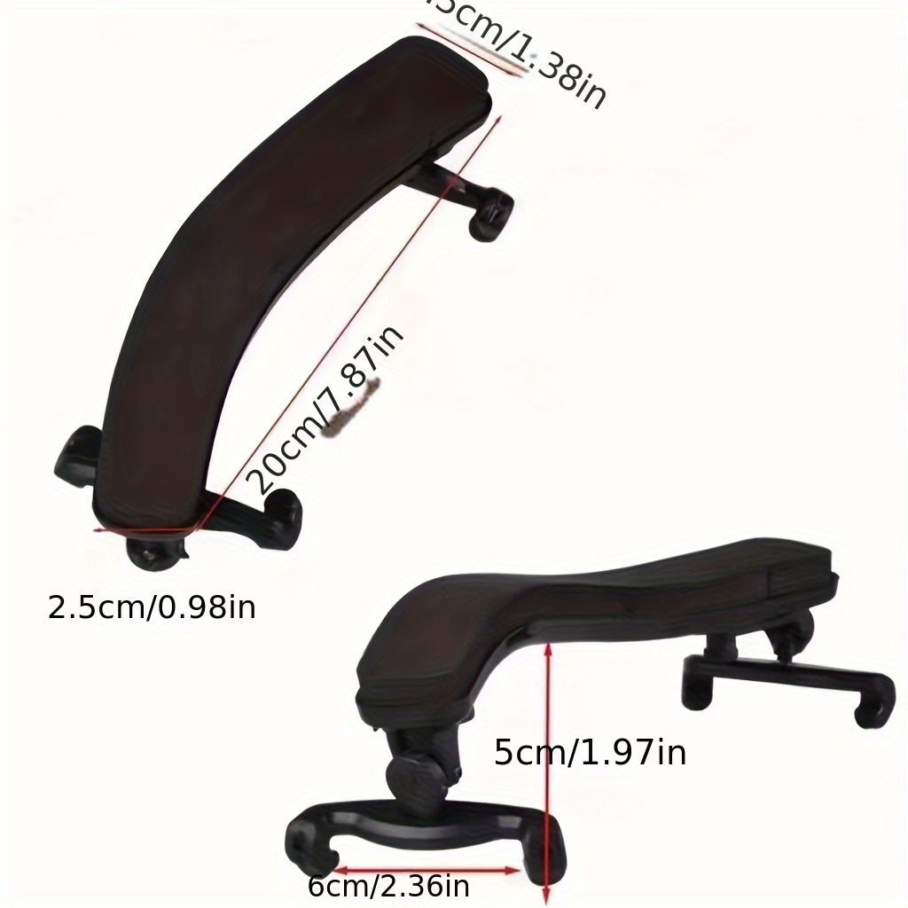 Soft Silicone Claw for Violin Shoulder Rest Fits 3/4 and 4/4 Acoustic Violins