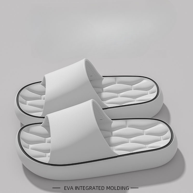 Mens and Womens EVA Slip-On Sandals Soft Beige Indoor Outdoor Shoes