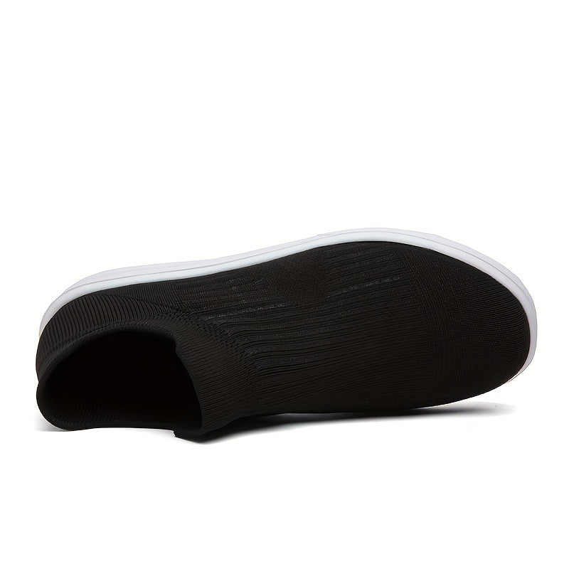 Plus Size Men Slip-On Shoes Casual Breathable Fabric EVA Sole All-Season