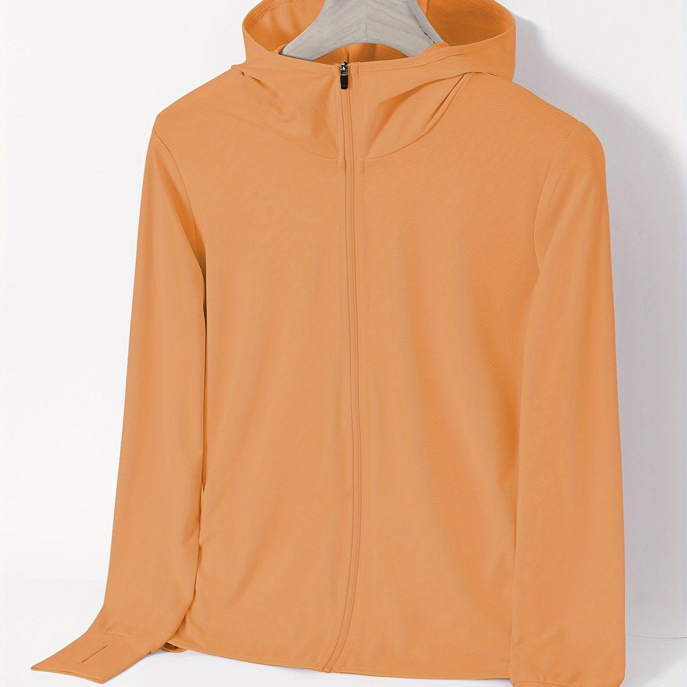 УФ-защитная куртка на молнии из ледяного шелка для летних активностей на открытом воздухе для женщин