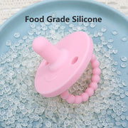 Baby Pacifiers Set of 2 Food-Grade Silicone BPA-Free for Newborns and Toddlers