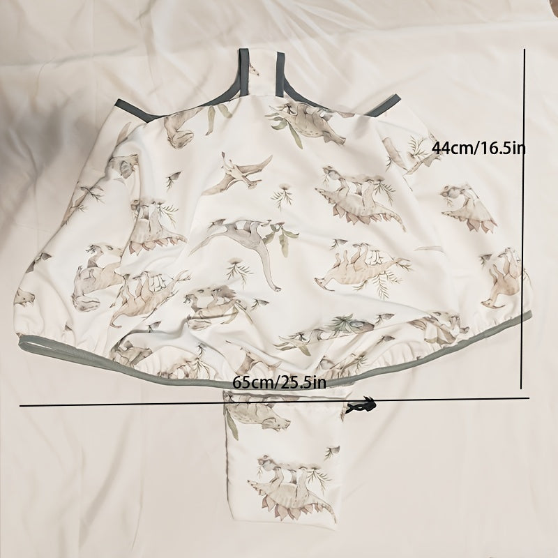 Мягкий и удобный чехол для购物车, сделанный из уютного тканого полиэстера. Этот чехол, который можно стирать в машине, также служит портативной подушкой для ручного автокресла. Идеальный подарок на Хэллоуин, День благодарения или Рождество.